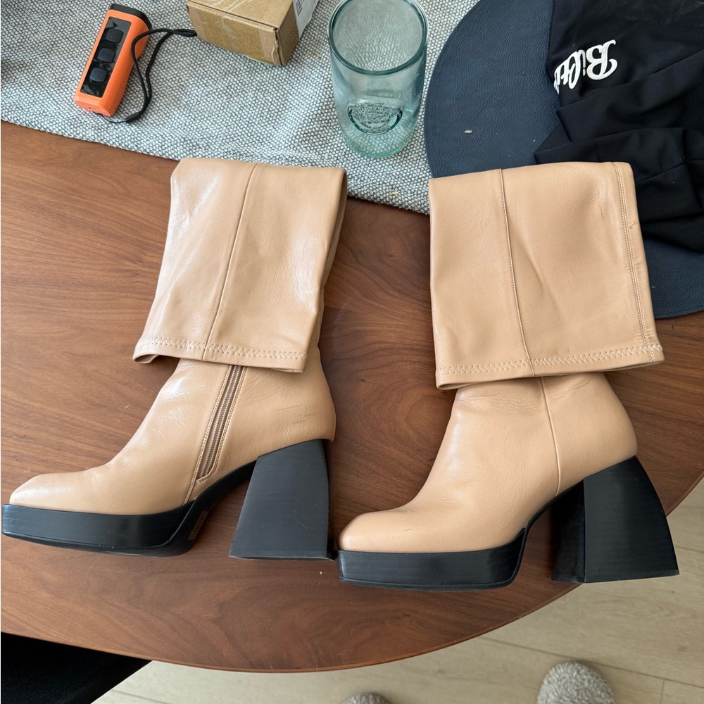 Jeffrey Campbell Chunky Knee High Boots